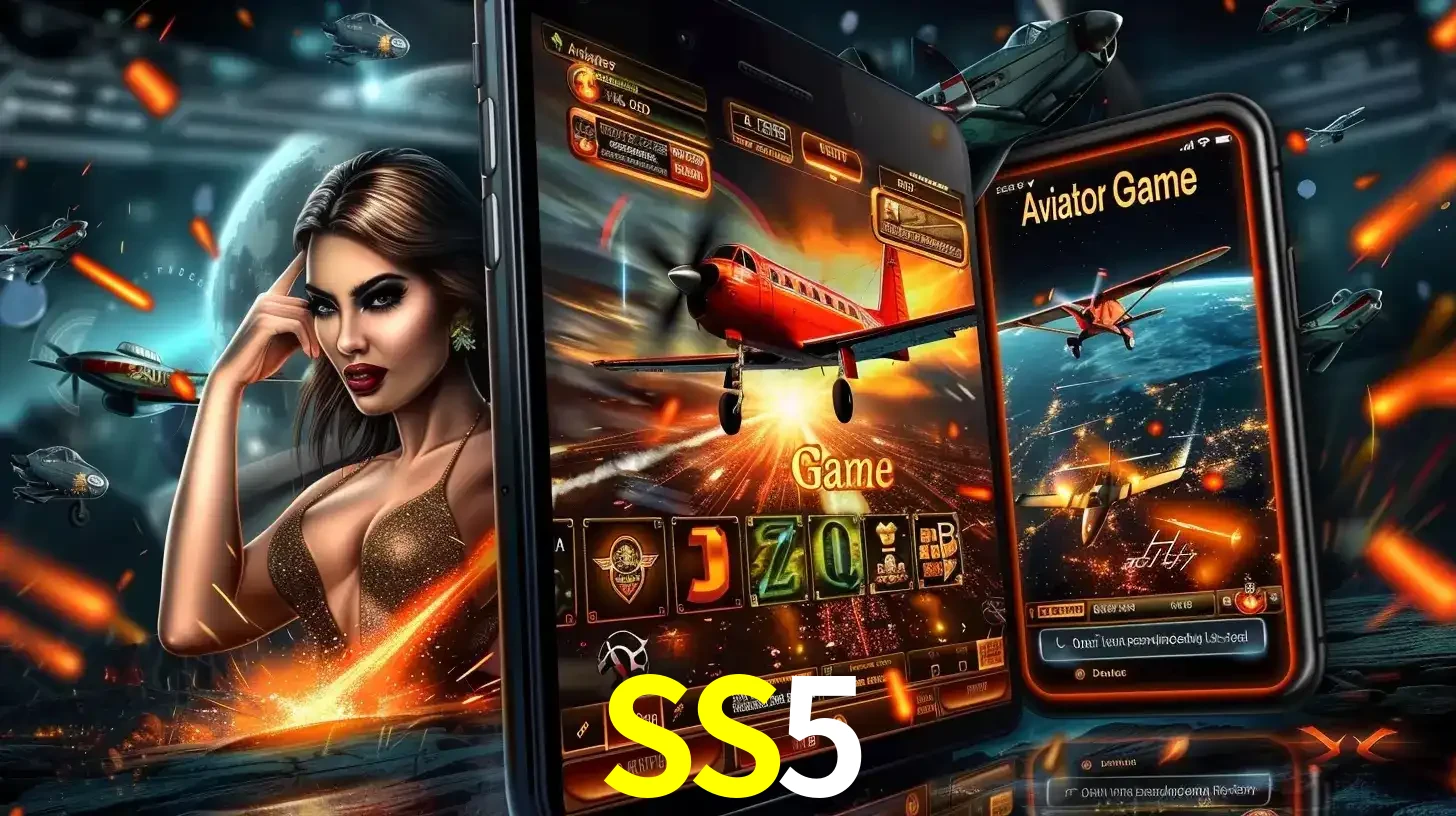 Mulher estilosa cercada por telas que exibem a jogabilidade do Aviator, capturando a intensidade e a estratégia deste popular crash game oferecido pelo SS5.